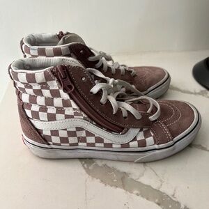 Kids Vans sk8-hi high tops size 3